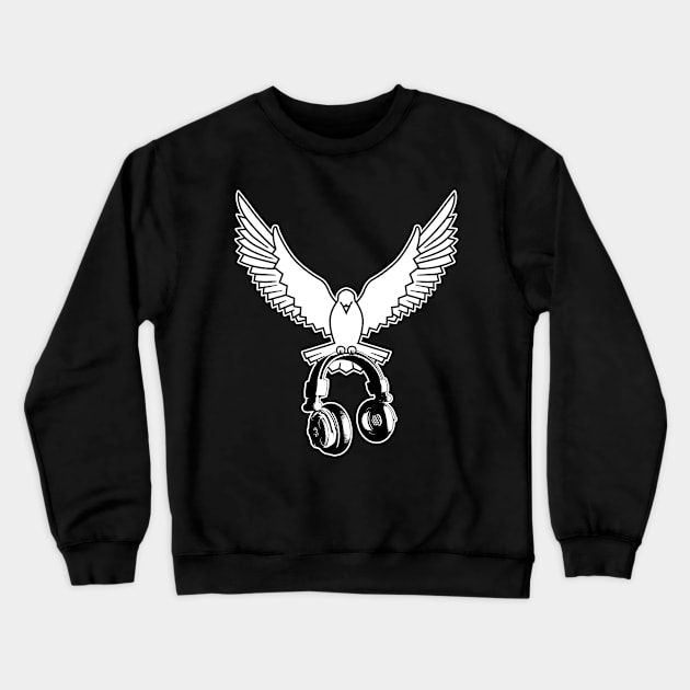 Peace Song Memories Crewneck Sweatshirt by Grandeduc